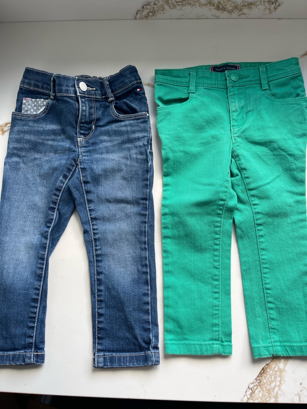 Tommy Hilfiger Girls' skinny Jeans 2T